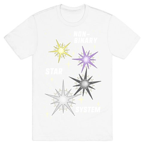 Non-Binary Star System T-Shirt